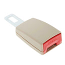Car Seat Belt Extender Seatbelt Extension Buckle Socket Adults Kid B Beige