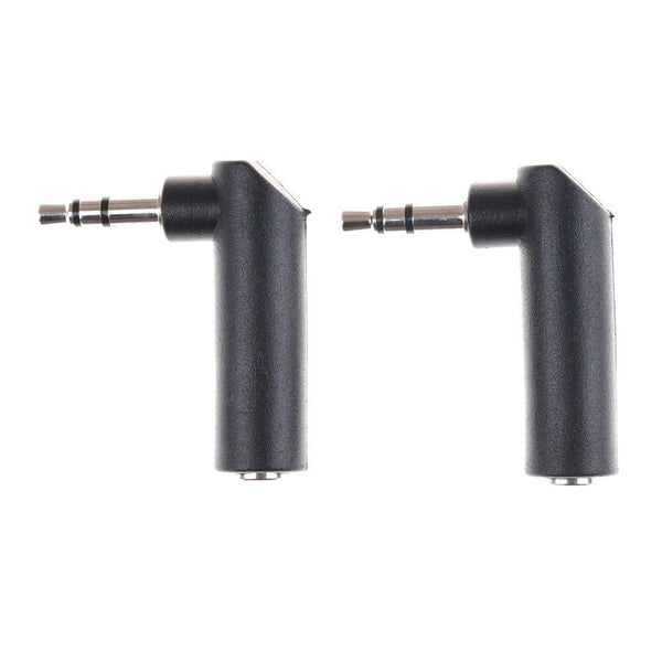 2pc3.5 jack Right Angle Female 3.5mm Jack Connector L Jack Adapter ConnectgxTOCA