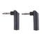 2pc3.5 jack Right Angle Female 3.5mm Jack Connector L Jack Adapter ConnectgxTOCA
