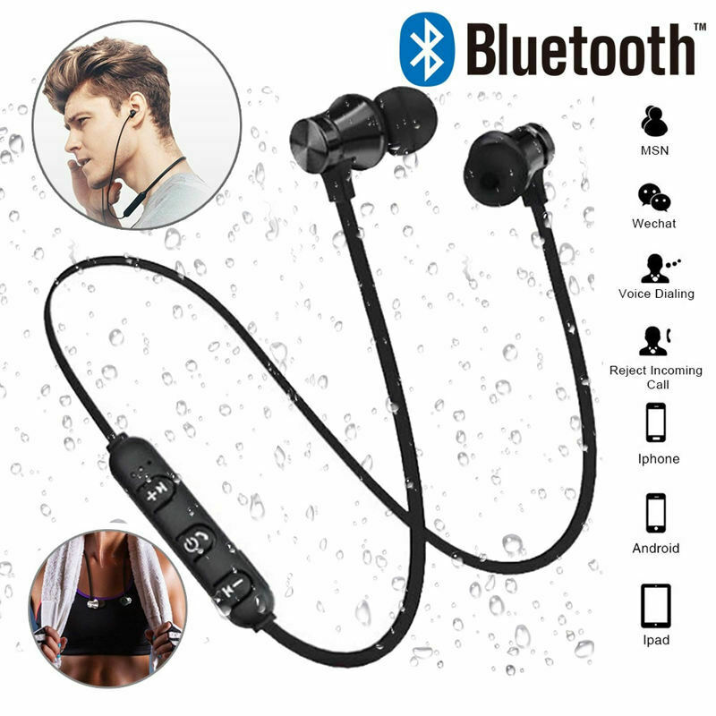 Xt11 Magnetic Music Bluetooth 4.2 Earphone Sport Running Wireless Bluetooth Q4V2