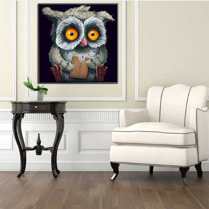 Cartoon Animal DIY Diamond Painting Cross Stitch Kit Needlework Home Decor