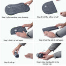 Portable Outdoor Travel Camping Pillow Compressible Inflatable Soft Neck Pil Hn