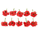 High Quality Silk Poppies Camellia 5cm 60pcs/lot Artificial Flowers Corn Po Z1F1