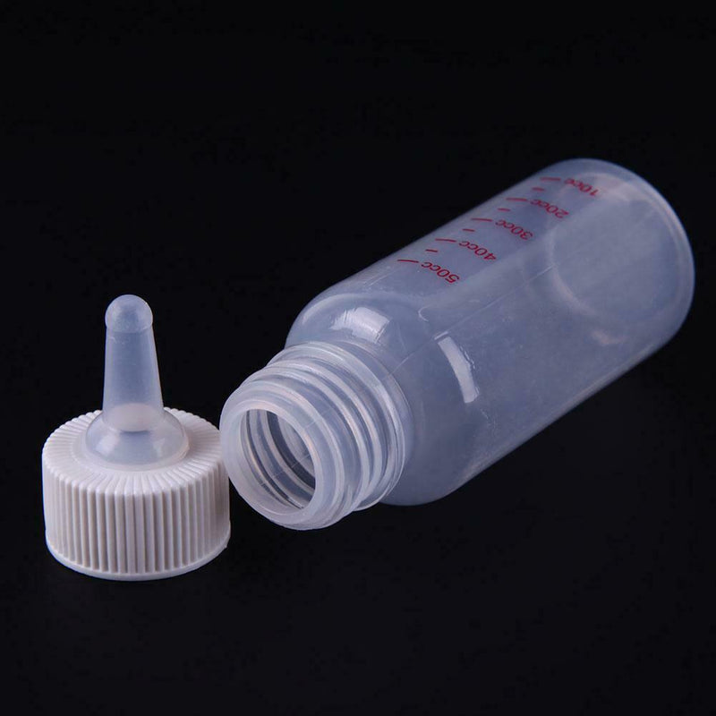 6pcs Puppy Kitten Feeding Bottle Pet Dog Cat Nursing Water Milk Feeder Kit