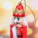 1pc Christmas Decoration 12cm Wood Made Nutcracker Puppet New Year Christ JR