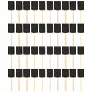 2 inch Foam Sponge Wood Handle Paint Brush Set (Value Pack of 40) - Lightwe