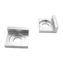 12mm Chain Adjuster Tensioner Block for 125cc Dirt Bike Motorcycle Sliver