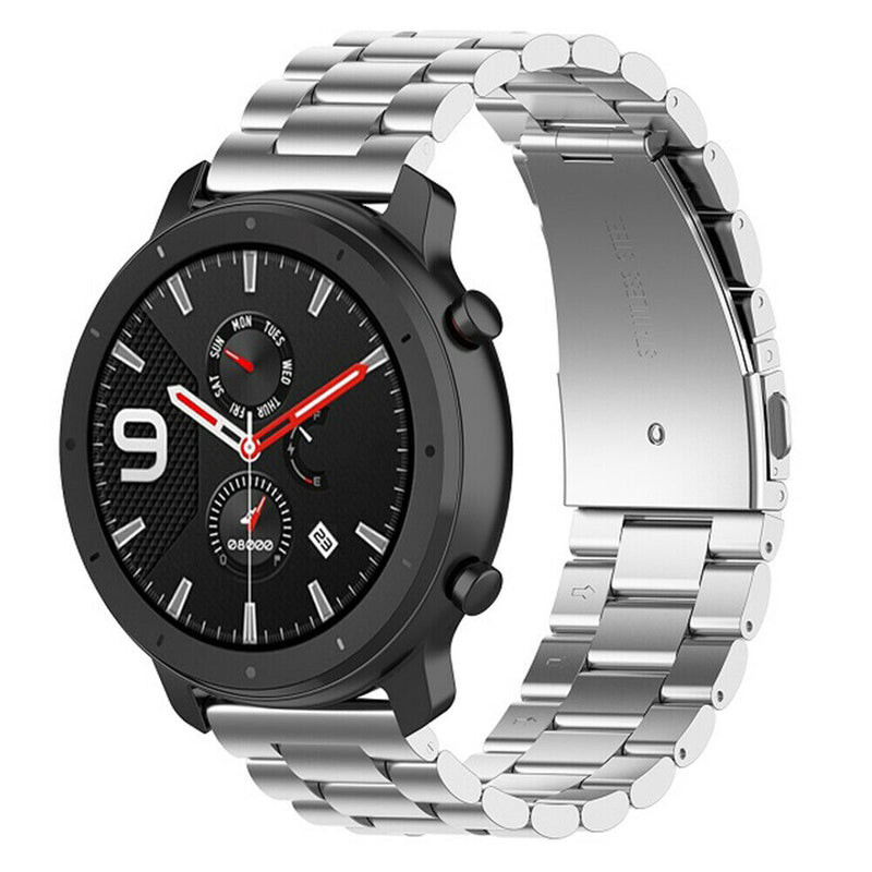 Watch Strap Adjustable Bracelet Wristband Steel Band Replacement for TicWatch
