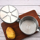Potato Ricer Masher Baby Food Mill Large Capacity Stainless Steel Kitchen Tool
