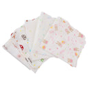 5Pcs Baby Boys Girls Burp Multifunctional Cloth Diapers Sheets 30 x 30cm