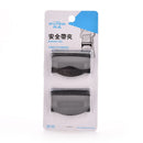 2X Car Seat Belt Safety Adjuster Clips Clamp Stopper Buckle Improves ComfortB3C