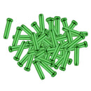Durable Alloy Bicycle Brake Shifter Cable End Caps Crimps Line Core Green