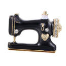 Fashion Women Brooch Sewing Machine Design Pin Collar Accessory Jewelry Gift