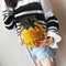 Cute Scrub Leather Pineapple Bag Mini Crossbody Bags for Women Chain Purse  U8L4