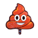 Foil  Smile Poop Helium Air Balloon Birthday Party Supplies Decor Gift 0K