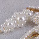 4pcs Hair Clip Beaded Hairclip Barrette Beaded Hair Accessory Hairclip  BX