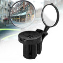 Bike Bicycle Cycling Rear View Safety Mirror Bar End Handbar T1EY Road Blac