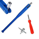 For Car Bike Tire Repair Valve Core Remover Screwdriver Stem Puller 4 Way Tool