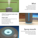 Humidifier, 230Ml Mini Usb Humidifier Cool Mist Humidifier 7 Color Led Ligh
