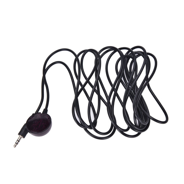 3.5mm IR Infrared Remote Control Receiver Extender Cord Cable With LED A_3C