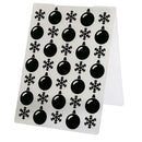 Christmas Ball Decor Plastic Embossing Folder Scrapbook DIY Album Card A