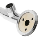 Copper stainless steel shower accessories base mounted shower fixed rod elbow