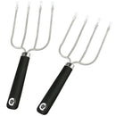 Turkey Lifting Forks, Strong Endurance Stainless Steel Poultry Chicken Fork