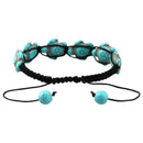Bohemia Bangle Turquoise Turtle Adjustable Braided Bracelet Rope Jewelry Ne D5T8