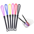 Mini Salon Hairdressing Tool Tint Color Dye Whisk Balloon Whip Mixer Random 2017