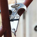 Folding Gravity Grappling Hook Outdoor Cross Climbing Claw Carabiner Tool New