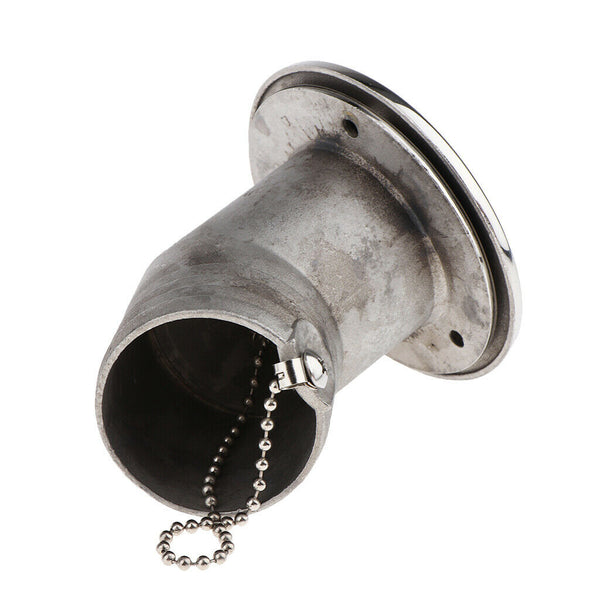 Boat Deck Fill / Filler Keyless Cap 2 inch / 50mm - Gas 316 Stainless Steel