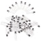 10pcs Universal IR infrared receiver with metal case integrated receiveheadOZ
