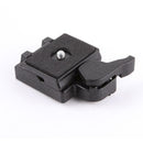 Quick Release Clamp Plate Adapter For Manfrotto 200PL-14 RC2 323 Tripod Q7B1
