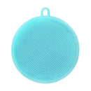 2PCS Multifunction Silicone Dish Washing Cleaning Brush Kitchen Cleaner Tool k