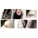 Temporary Tattoo Tatoo Waterproof Stickers makeup make up Crown dLJ