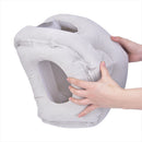 Inflatable Travel Sleeping Bag Cushion Neck Pillow for Outdoor Airplane FT