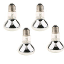 4 PCS 220V Heat Basking Lamp Reptile Infrared Heater Reptile Supplies 100W