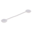 Magnet Earphone Cord Winder Cable Bookmarks/ Keychain Holder Organiser White
