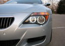 2x For BMW E39 E53 E60 E61 E63 65 E87 X5 no Error Angel Eyes Halo LED Light Bulb