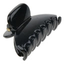Pack of 12pcs Fashion Black Mini Plastic Bulldog Hair Claw Clamp Bangs Clip