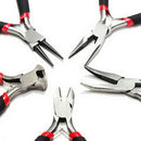 5*Professional DIY Mini Round Sharp Nose Jewelry Pliers Handmade Steel Tools Kit