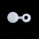 50 Pcs Screw Cover for 6g/8g Screws (3mm-5mm Shank Diameter), White