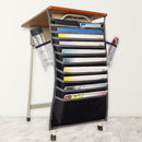 Oxford Desk-Side Pocket Book Storage Bags Table Office Organizer Dorm Pouch