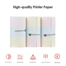 3 Rolls Rainbow Color Photo Paper for P1 P2 P2S Mini Pocket Thermal Printer