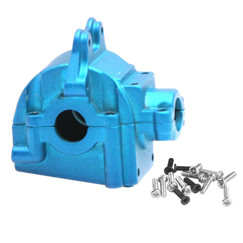 RC Metal Gearbox Housing Cover for WLTOYS 144001 1:14 RC Car Parts Blue