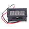 Mini voltmeter tester Digital voltage test battery DC 0-30V red auto  JR