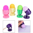 Rubber Eraser Creative Microphone Erasers With Sharpener For Kid School Sup JR