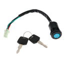 Brand New Ignition Cylinder Lock Switch 2 Keys for Electric Cars Vehicles