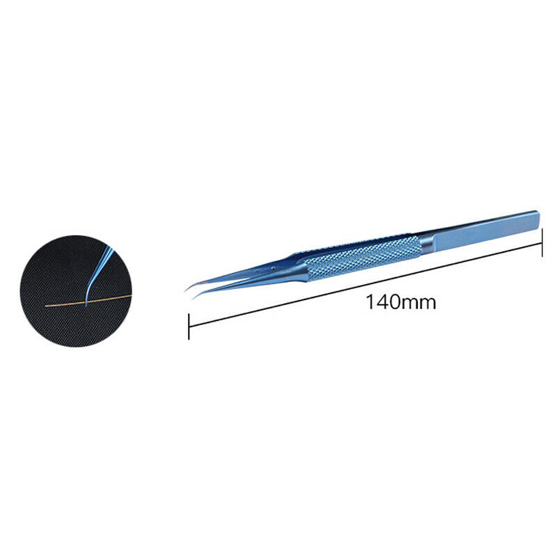 Titanium alloy tweezers professional maintenance tool 0.15mm edge precision F6A5