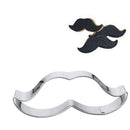 Mustache Stainless Steel Cookie Cutter Cake Baking Mould Biscuit LJ